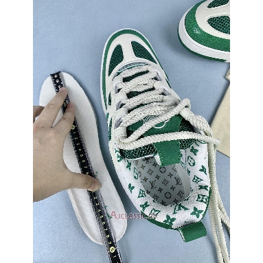 Buy Louis Vuitton LV Skate Sneaker Green White Green 1AC520-2 Quality Reps Replicas Shoes