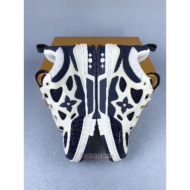 Buy Louis Vuitton LV Skate Sneaker Marine White Blue 1AARRL-2 Quality Reps Replicas Shoes