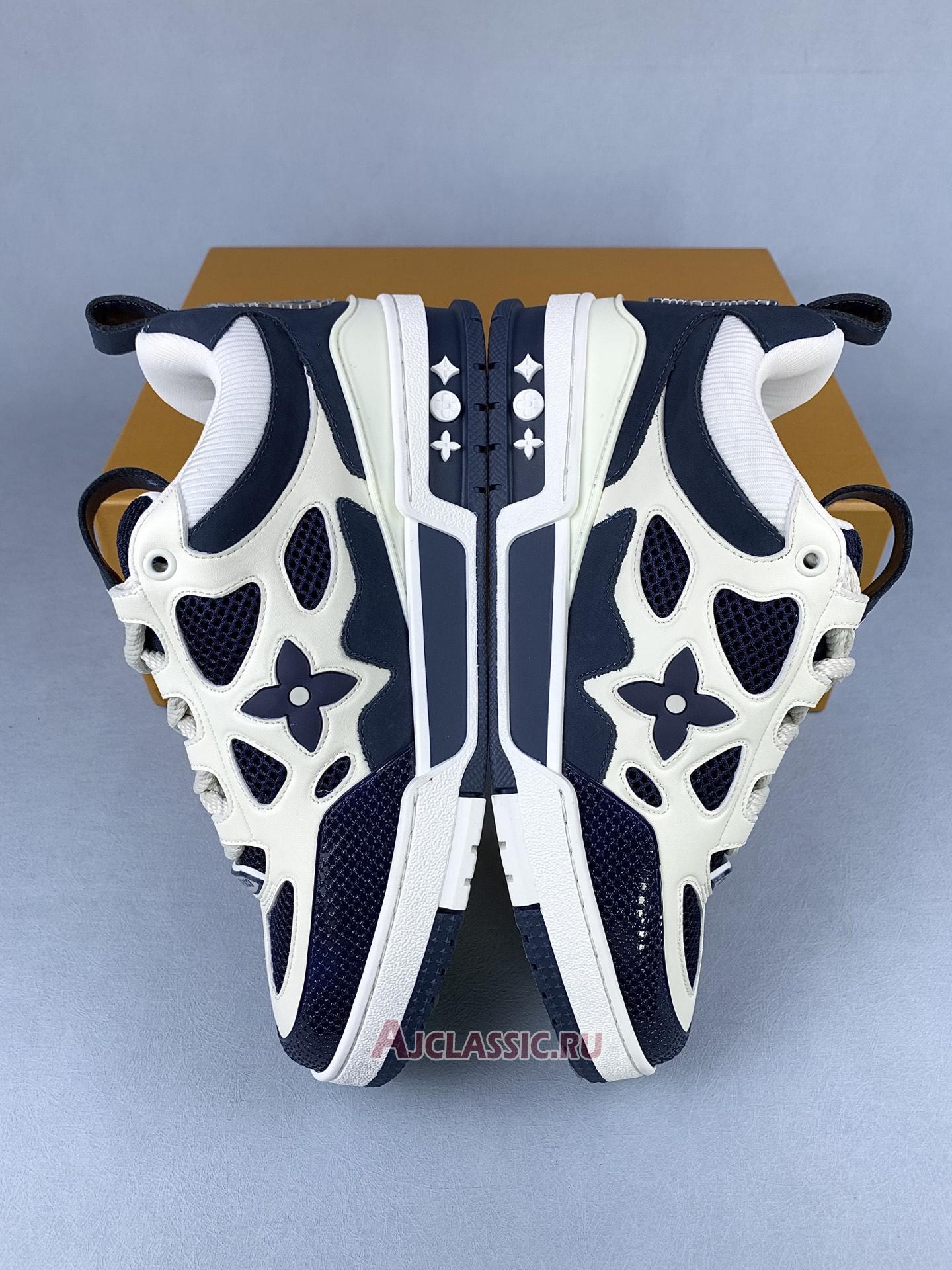 New Louis Vuitton LV Skate Sneaker "Marine White" 1AARRL-2 Shoes