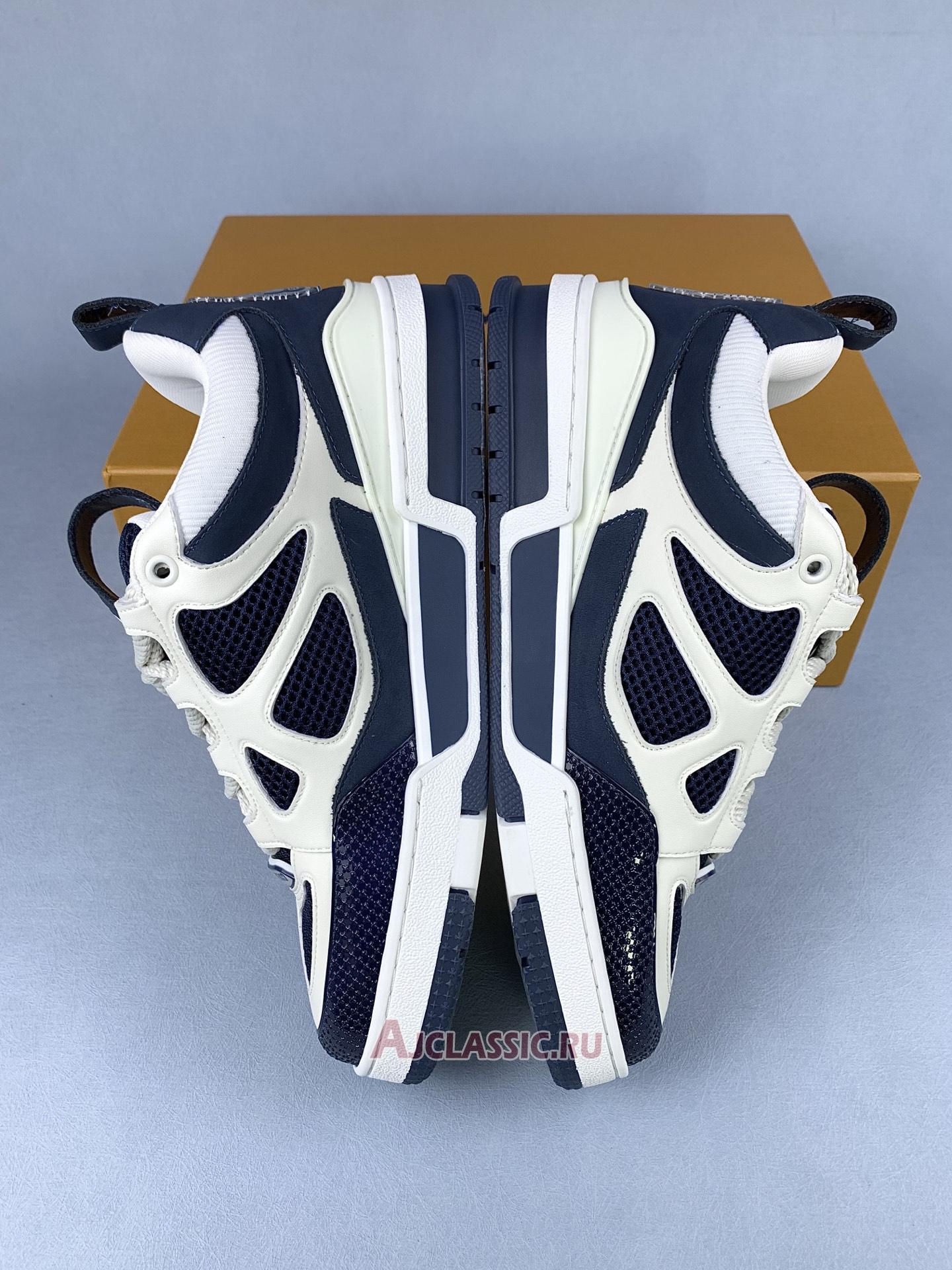 New Louis Vuitton LV Skate Sneaker "Marine White" 1AARRL-2 Shoes