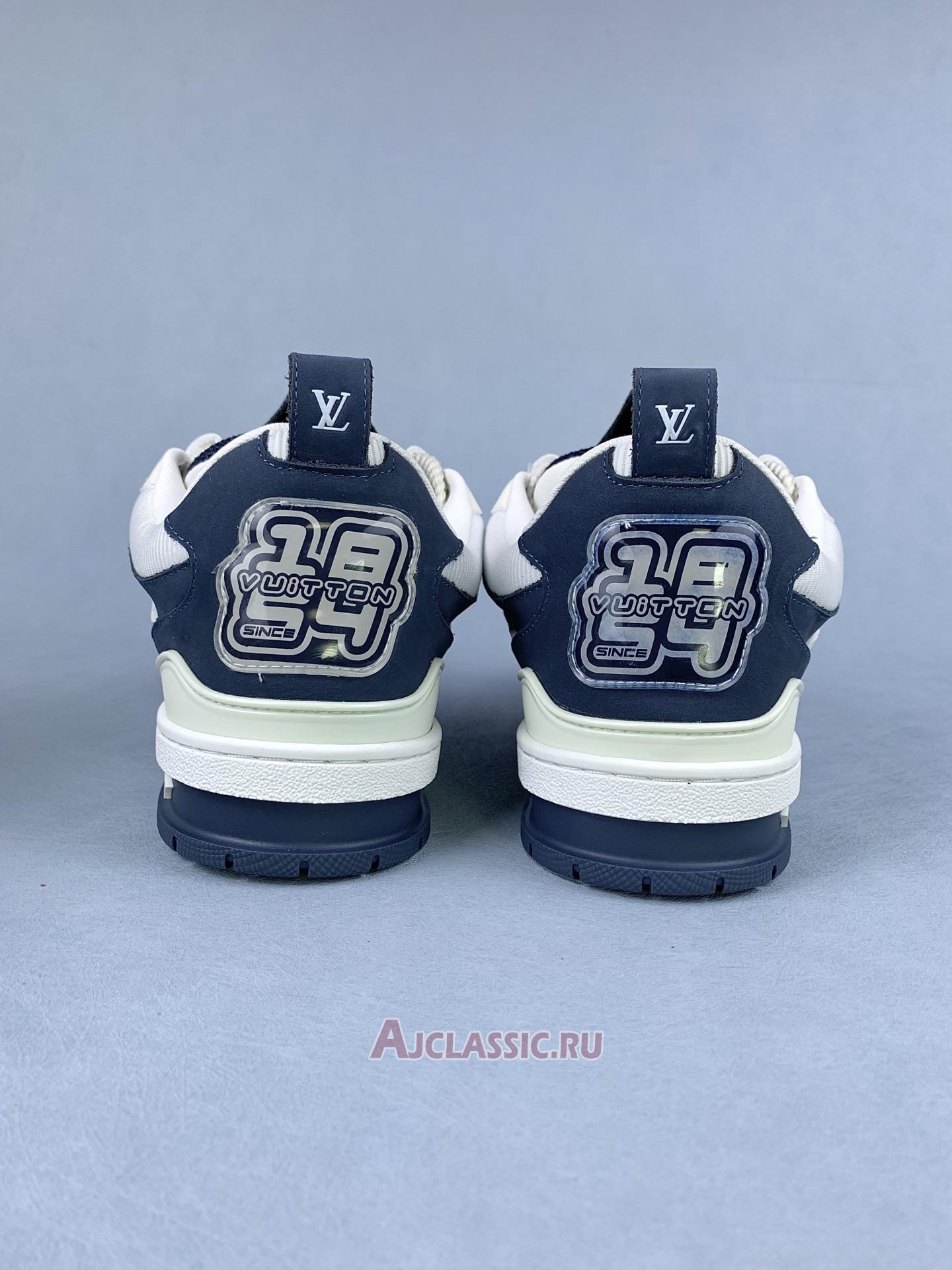 New Louis Vuitton LV Skate Sneaker "Marine White" 1AARRL-2 Shoes