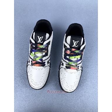 Buy Louis Vuitton LV Trainer Sneaker Black White White 1A9ADA Quality Reps Replicas Shoes