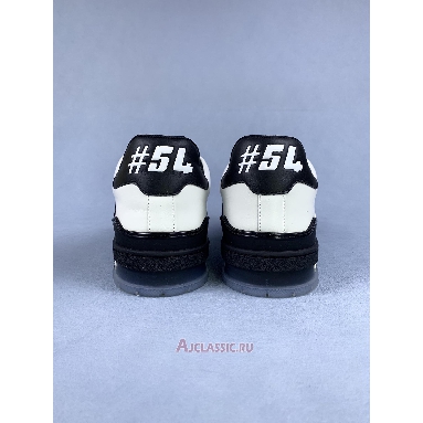 Buy Louis Vuitton LV Trainer Sneaker Black White White 1A9ADA Quality Reps Replicas Shoes