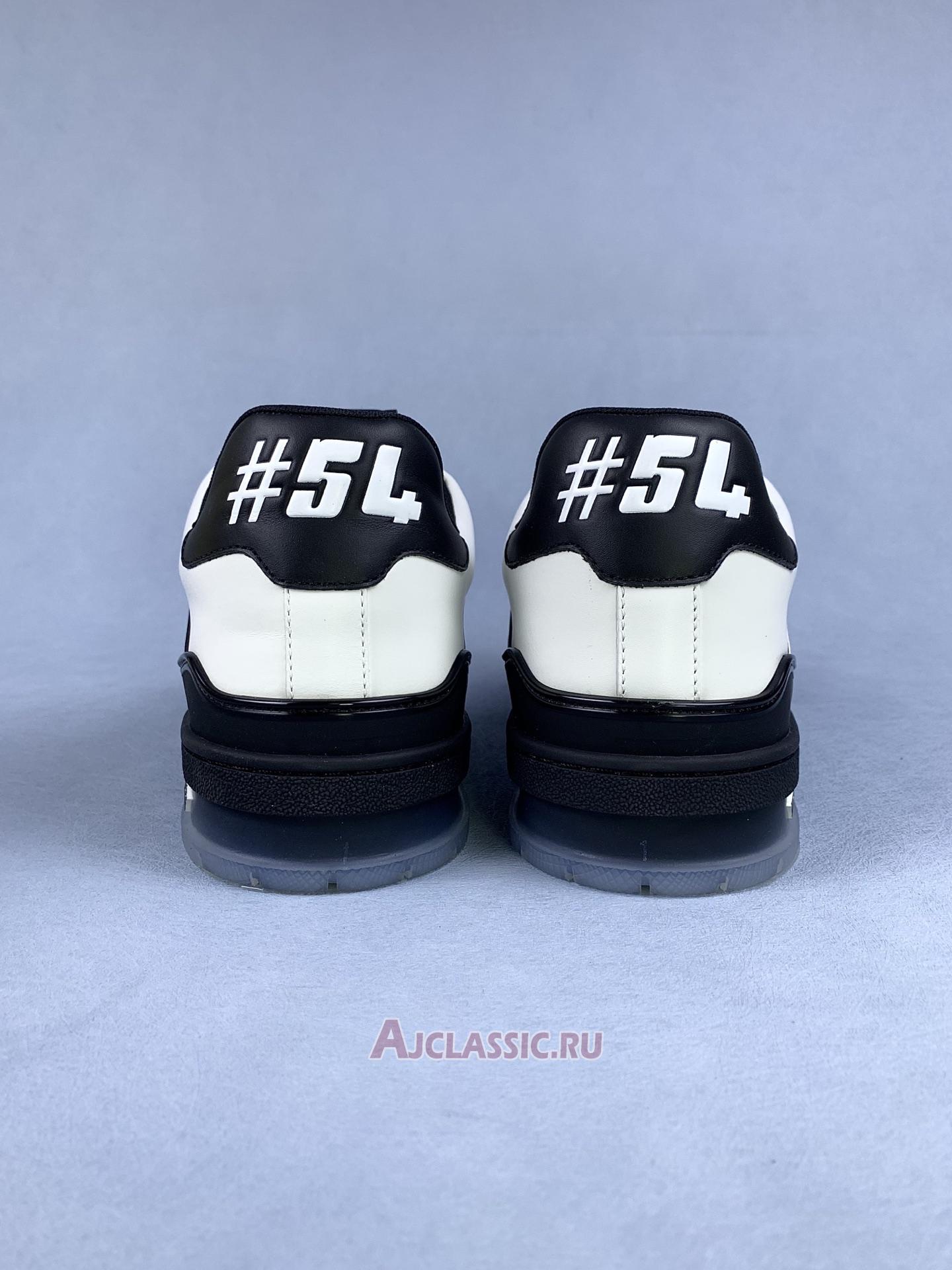 New Louis Vuitton LV Trainer Sneaker "Black White" 1A9ADA Shoes