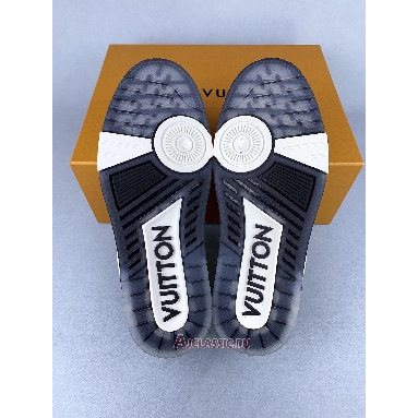 Buy Louis Vuitton LV Trainer Sneaker Black White White 1A9ADA Quality Reps Replicas Shoes