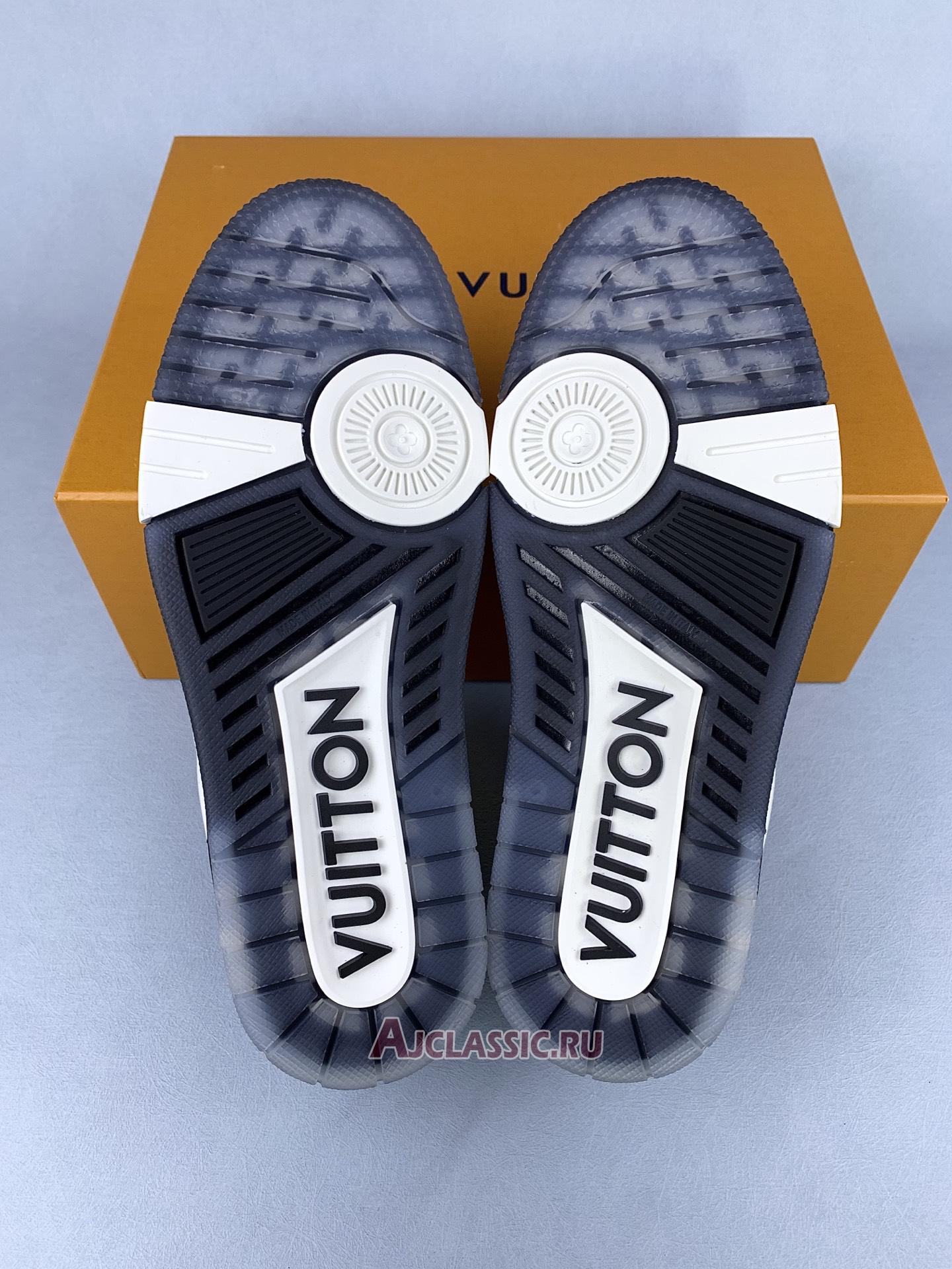 New Louis Vuitton LV Trainer Sneaker "Black White" 1A9ADA Shoes