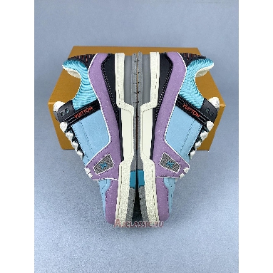 Buy Louis Vuitton LV Trainer Sneaker Blue Purple Blue 1ACEGJ Quality Reps Replicas Shoes