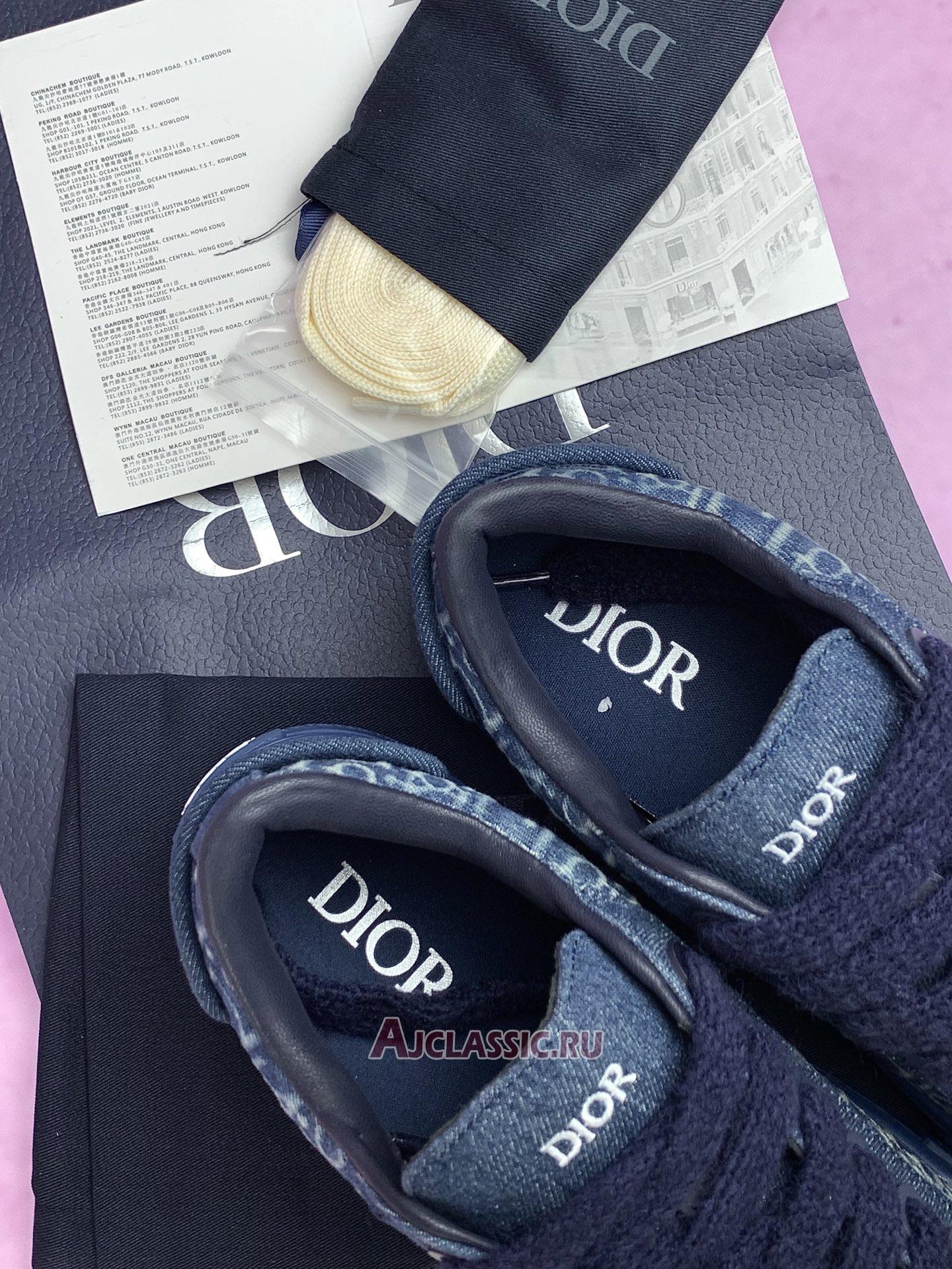 New Dior B33 "Dior Oblique - Blue Denim" Sneaker 3SN303ZDN H565 Shoes