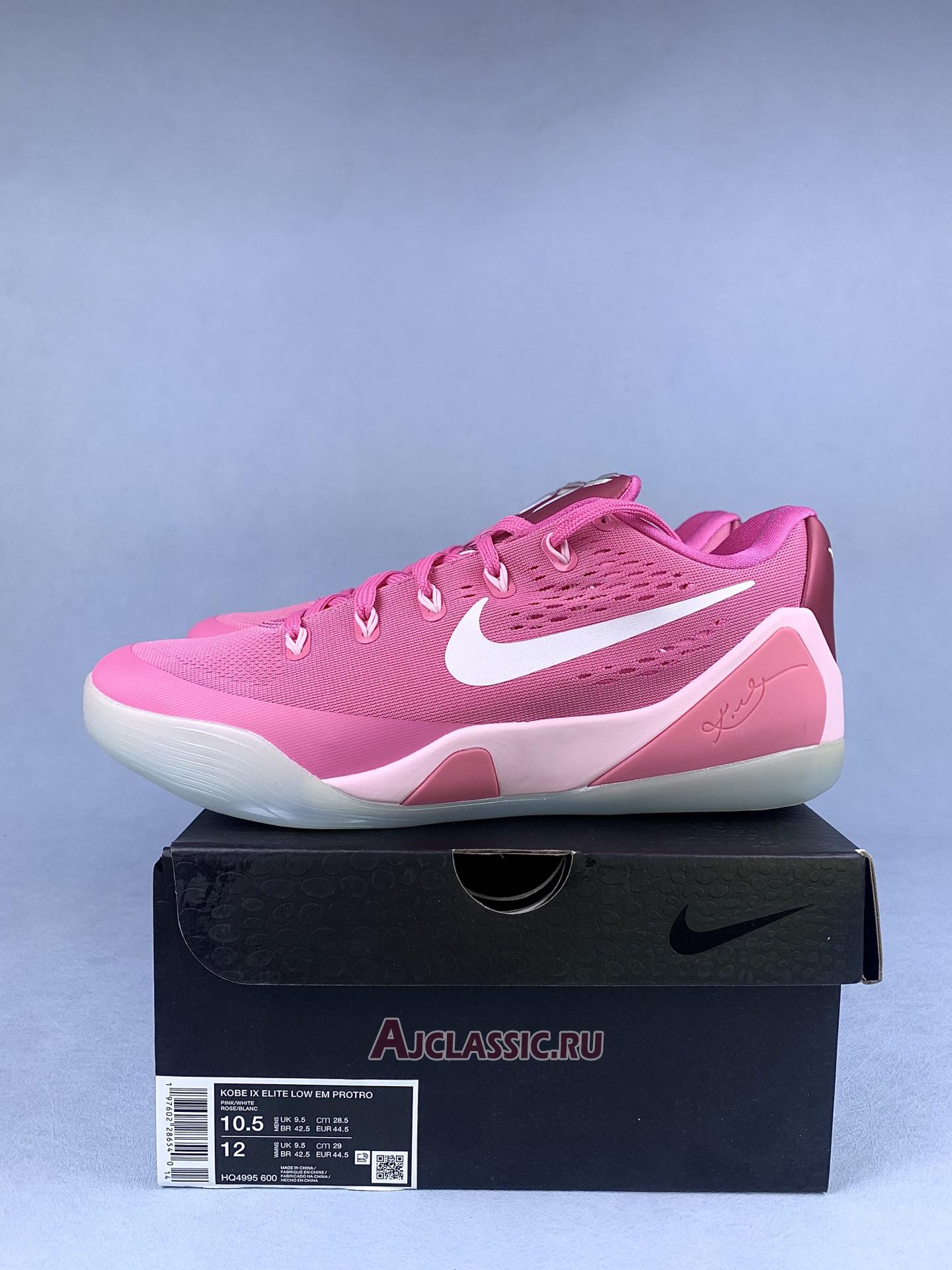 New Nike Kobe 9 EM Protro "Think Pink" HQ4995-600 Shoes