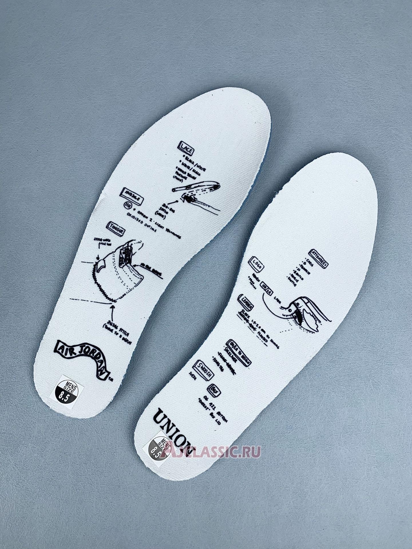 New Union LA x Air Jordan 1 Retro Low NRG "Storm Blue" BV1300-146-3 Shoes