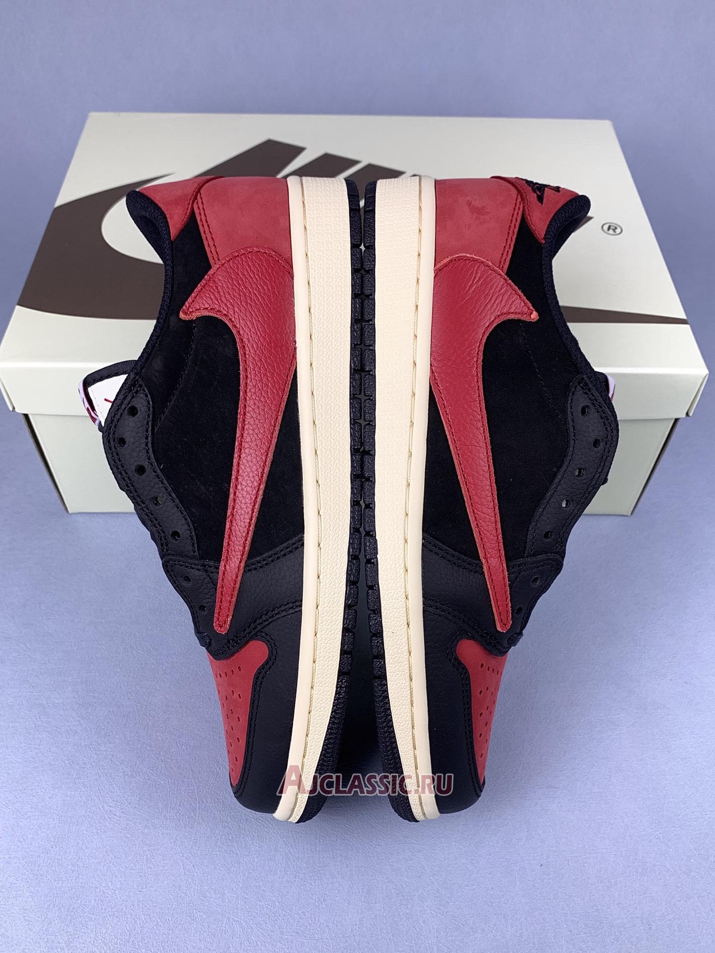 New Travis Scott x Air Jordan 1 Low OG "Bred" DM7866-061 Shoes