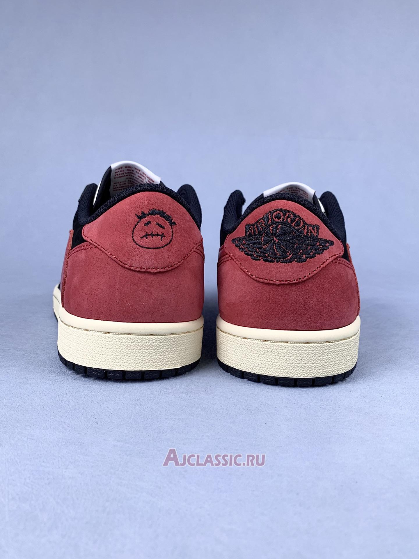 New Travis Scott x Air Jordan 1 Low OG "Bred" DM7866-061 Shoes