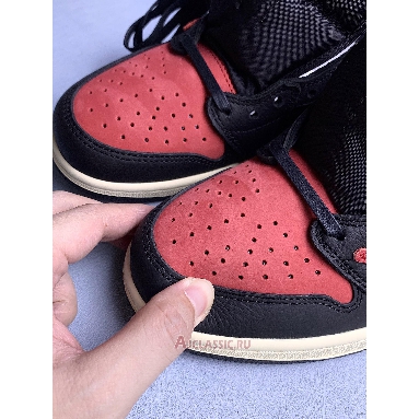 Buy Travis Scott x Air Jordan 1 Low OG Bred Red DM7866-061 Quality Reps Replicas Shoes
