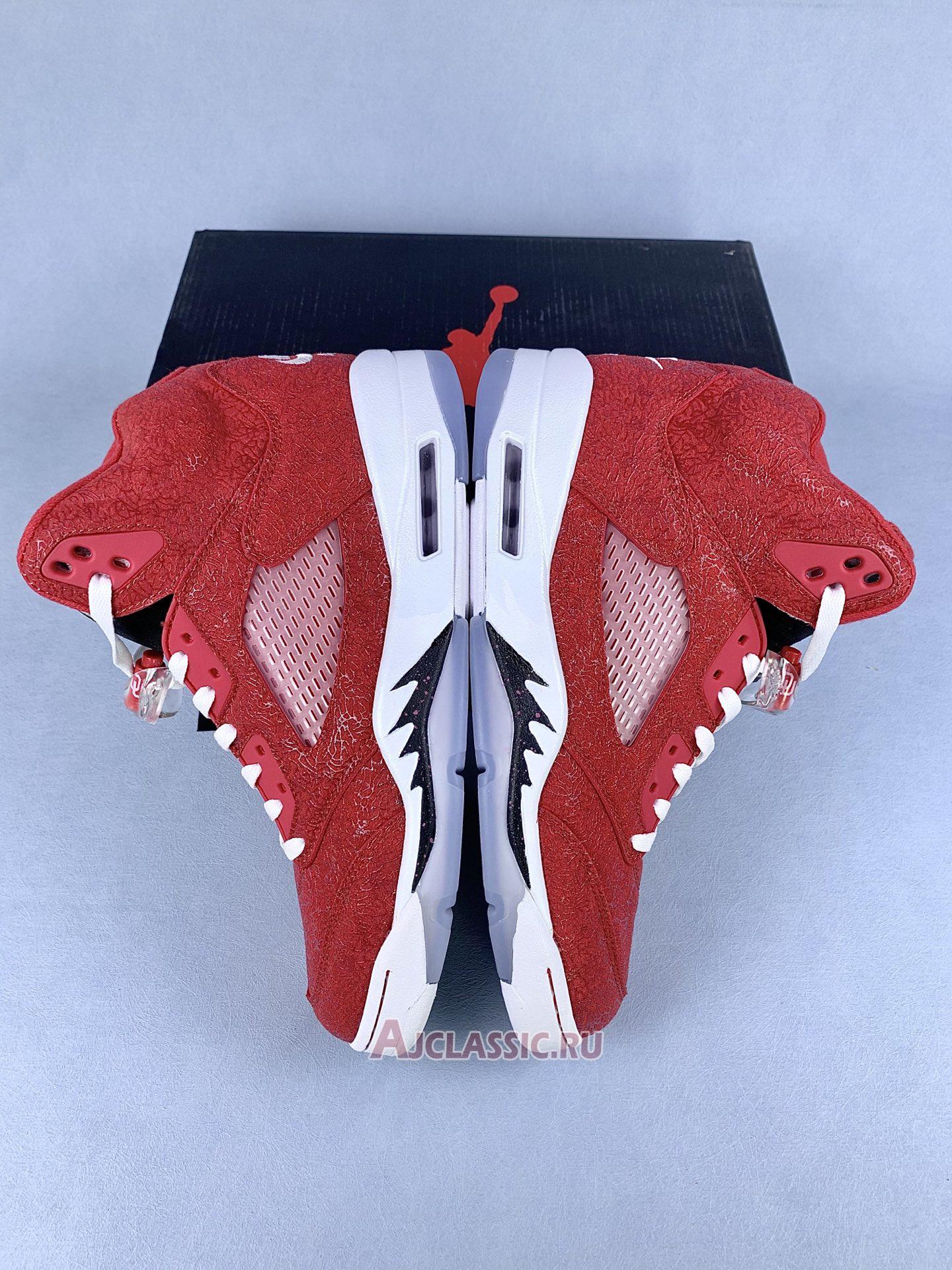 New Air Jordan 5 Retro "NCAA Pack - Oklahoma" HQ7978-600 Shoes