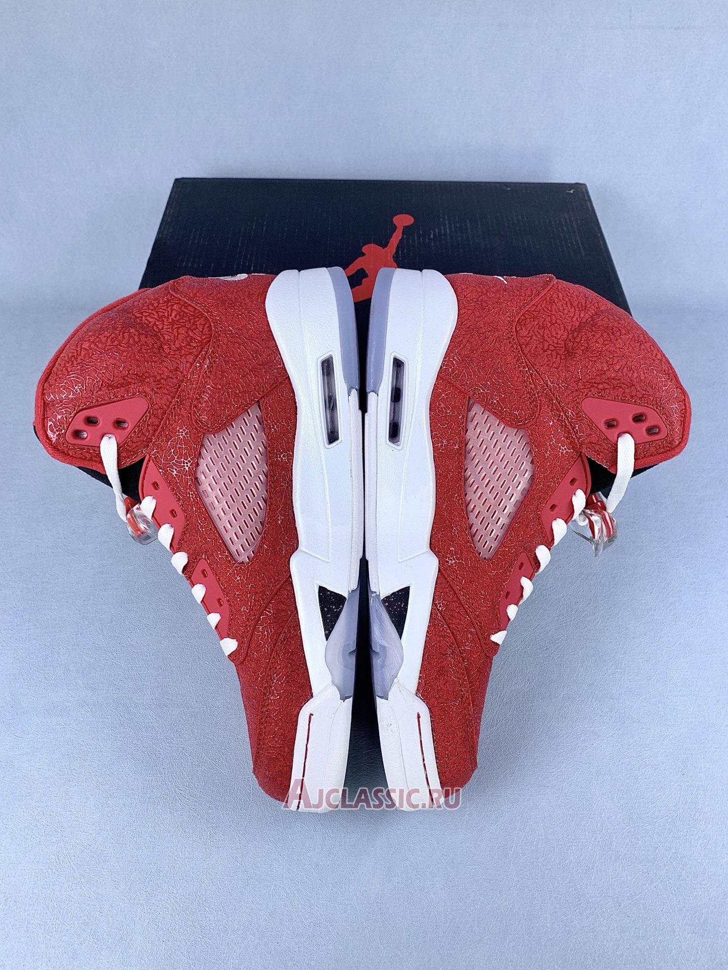 New Air Jordan 5 Retro "NCAA Pack - Oklahoma" HQ7978-600 Shoes