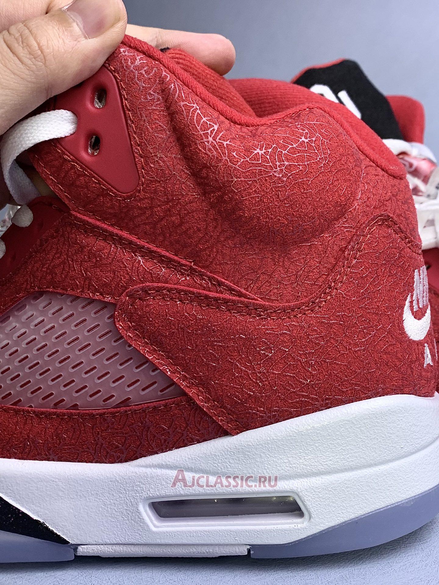 New Air Jordan 5 Retro "NCAA Pack - Oklahoma" HQ7978-600 Shoes