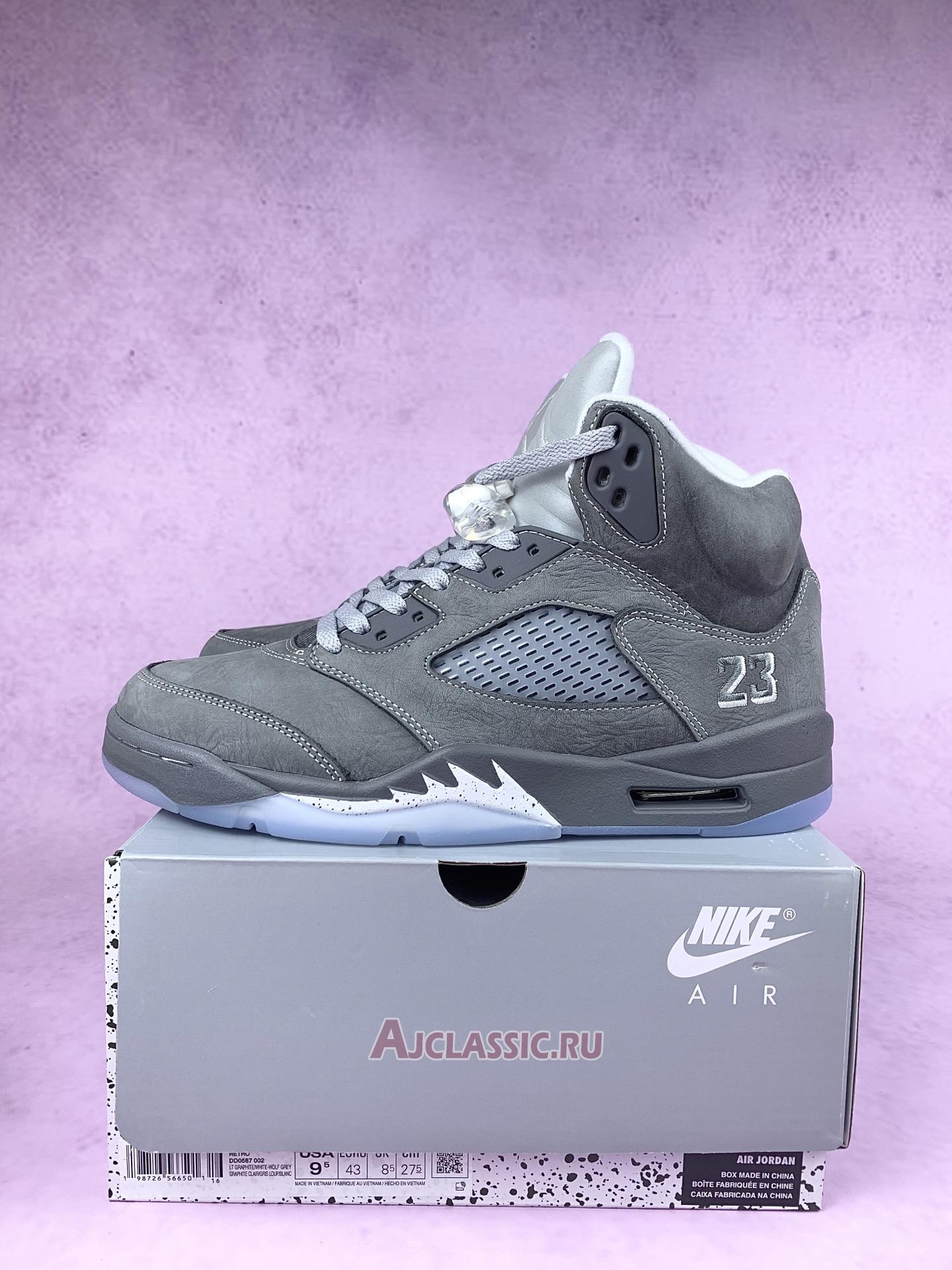 New Air Jordan 5 Retro "Wolf Grey 2026" DD0587-002 Shoes