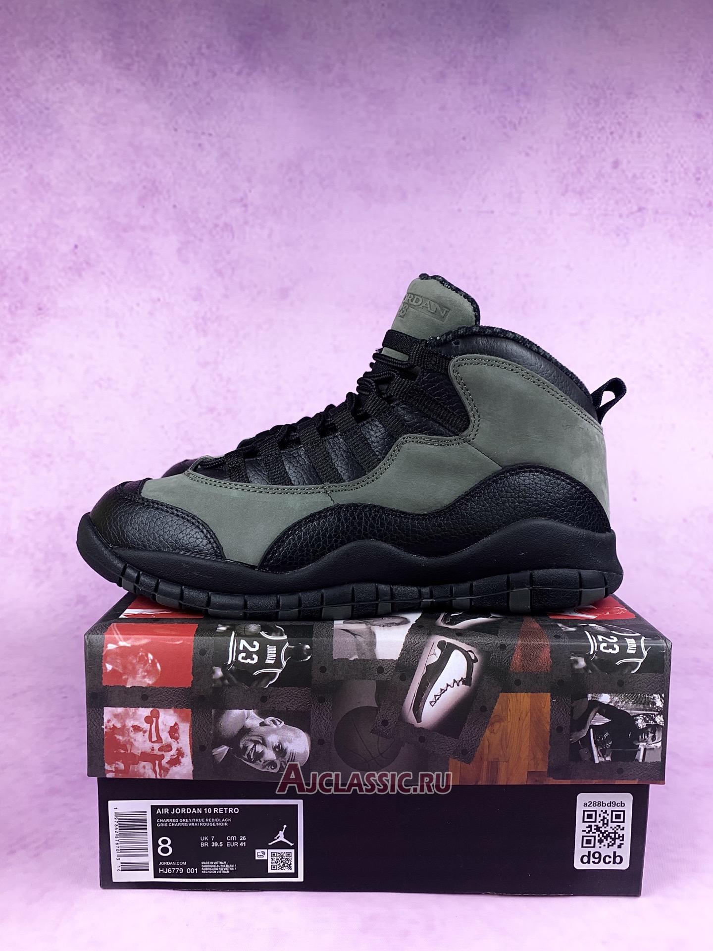 New Air Jordan 10 Retro "Shadow 2025" HJ6779-001 Shoes