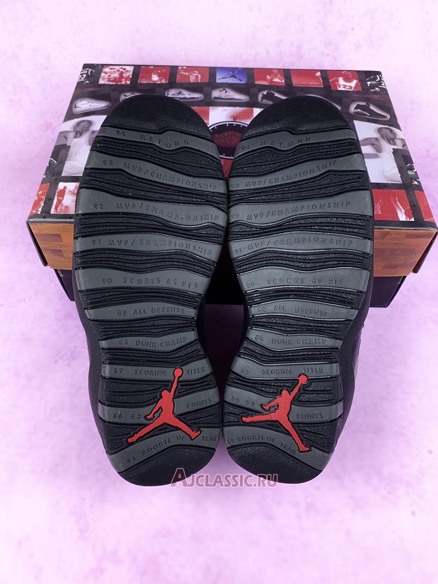 New Air Jordan 10 Retro "Shadow 2025" HJ6779-001 Shoes