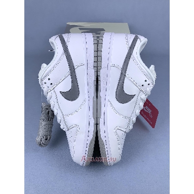 Buy Supreme x Nike Dunk Low SB White Metallic Silver White HQ8487-100 Quality Reps Replicas Shoes