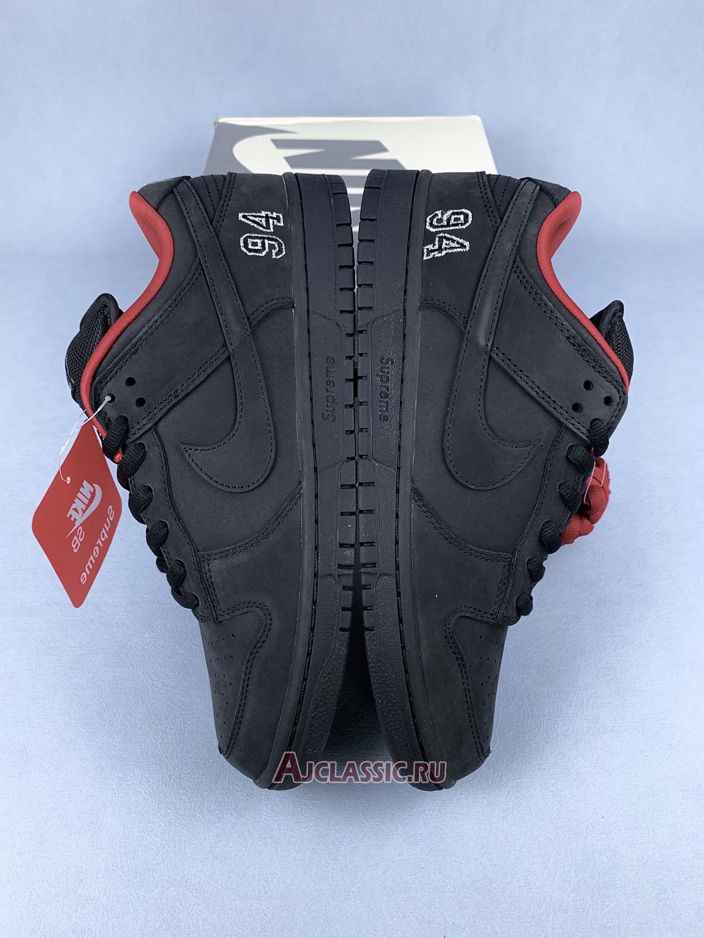 New Supreme x Nike Dunk Low SB "Black" HQ8487-001 Shoes