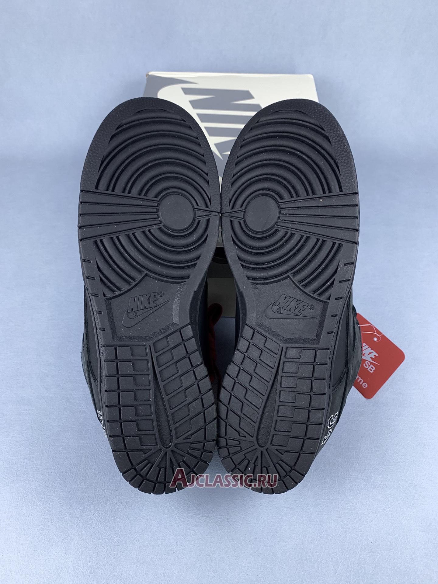 New Supreme x Nike Dunk Low SB "Black" HQ8487-001 Shoes