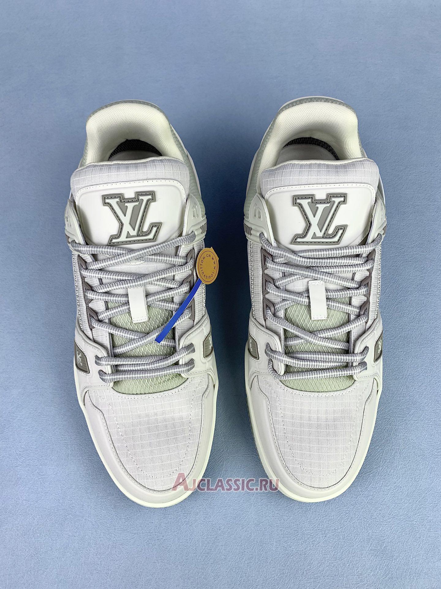 New Louis Vuitton LV Trainers Sneaker "Grey" 1ADEWF Shoes