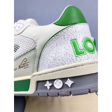 Buy Louis Vuitton LV Trainers Sneaker White Green Green 1A98UZ Quality Reps Replicas Shoes