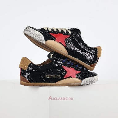 Buy Golden Goose True-Star Black Sequin Red Black GMF00922.F007384.70330-2 Quality Reps Replicas Shoes