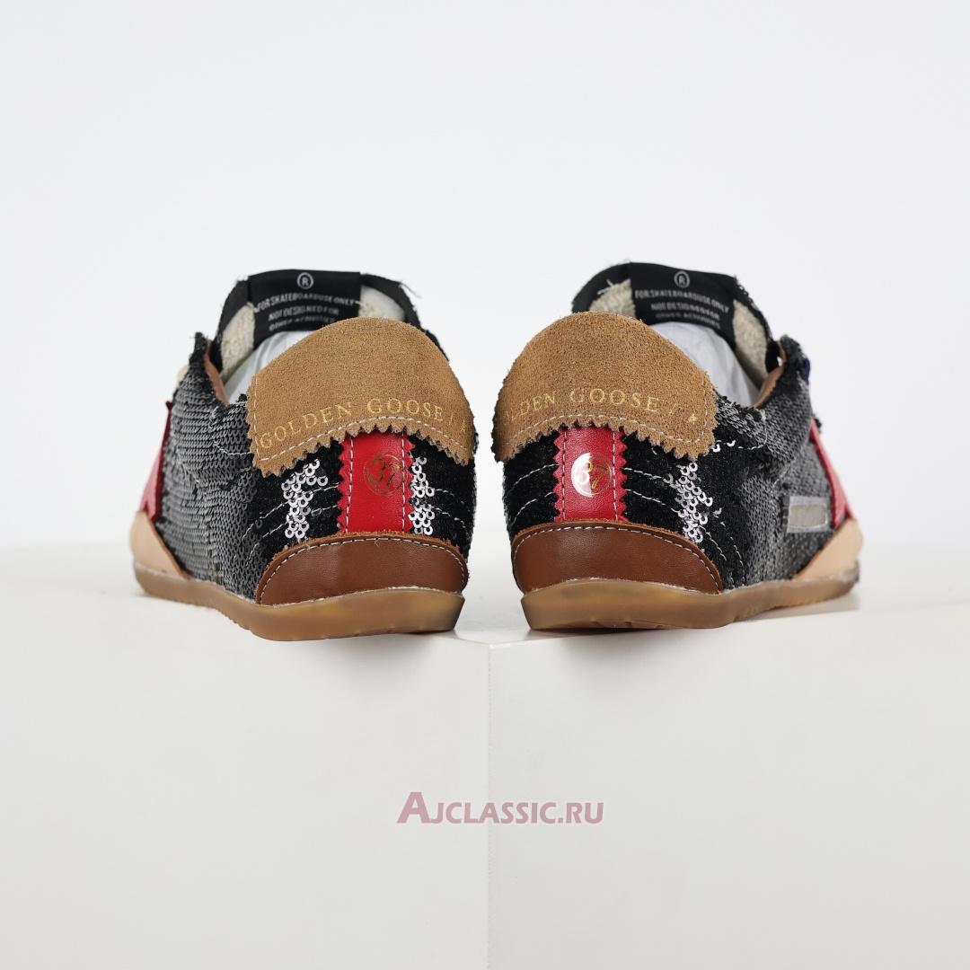 New Golden Goose True-Star "Black Sequin Red" GMF00922.F007384.70330-2 Shoes