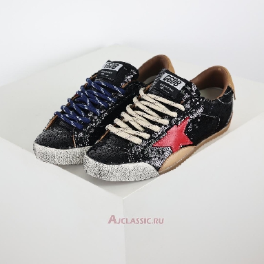 Buy Golden Goose True-Star Black Sequin Red Black GMF00922.F007384.70330-2 Quality Reps Replicas Shoes