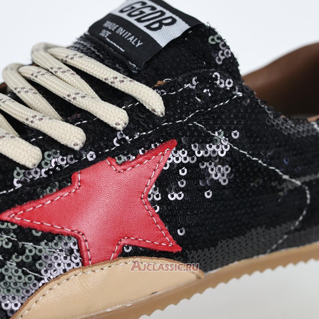 New Golden Goose True-Star "Black Sequin Red" GMF00922.F007384.70330-2 Shoes