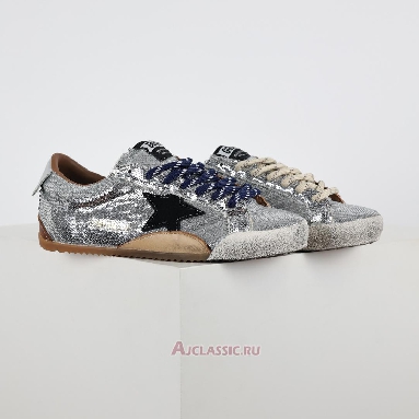 Buy Golden Goose True-Star Silver Sequin Black Silver GMF00922.F007384.70330 Quality Reps Replicas Shoes