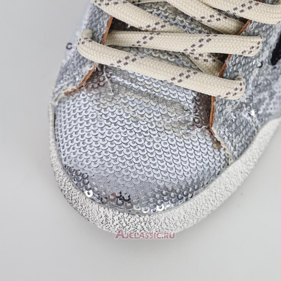 New Golden Goose True-Star "Silver Sequin Black" GMF00922.F007384.70330 Shoes