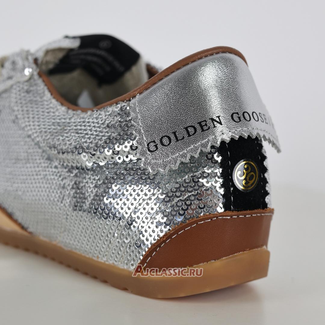 New Golden Goose True-Star "Silver Sequin Black" GMF00922.F007384.70330 Shoes