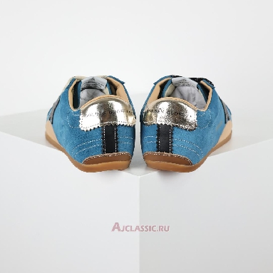Buy Golden Goose True-Star Teal Suede With Black Blue GMF00922.F007389.50928 Quality Reps Replicas Shoes