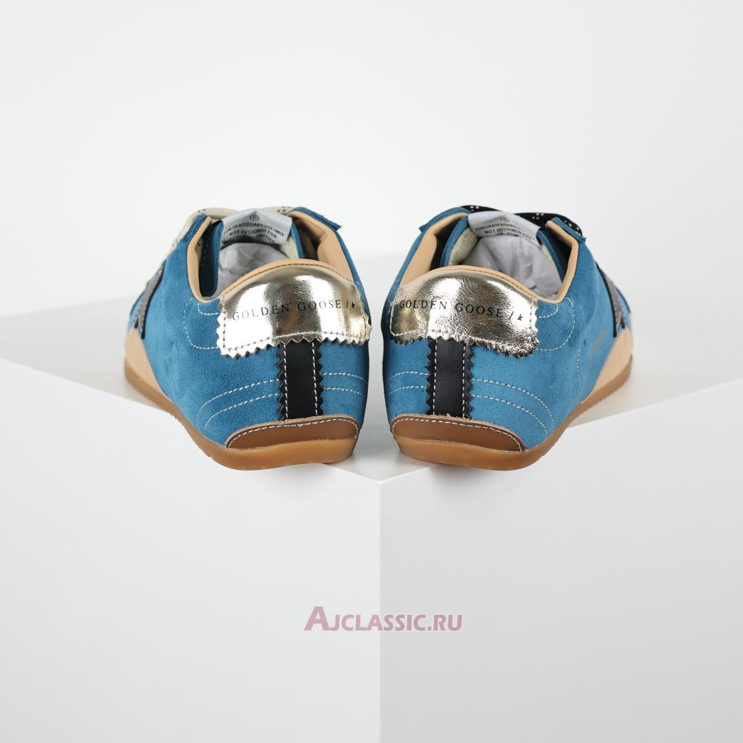 New Golden Goose True-Star "Teal Suede With Black" GMF00922.F007389.50928 Shoes