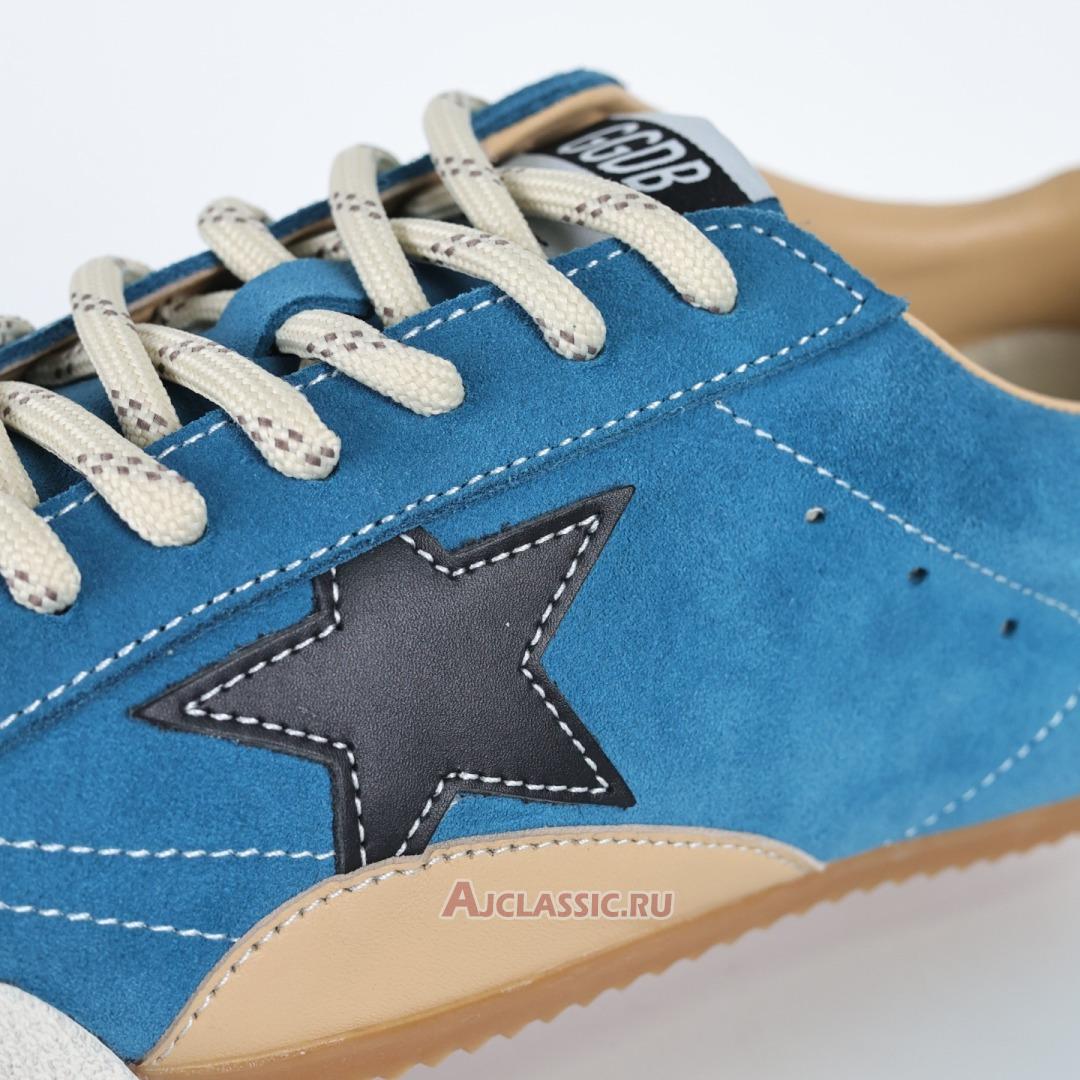 New Golden Goose True-Star "Teal Suede With Black" GMF00922.F007389.50928 Shoes