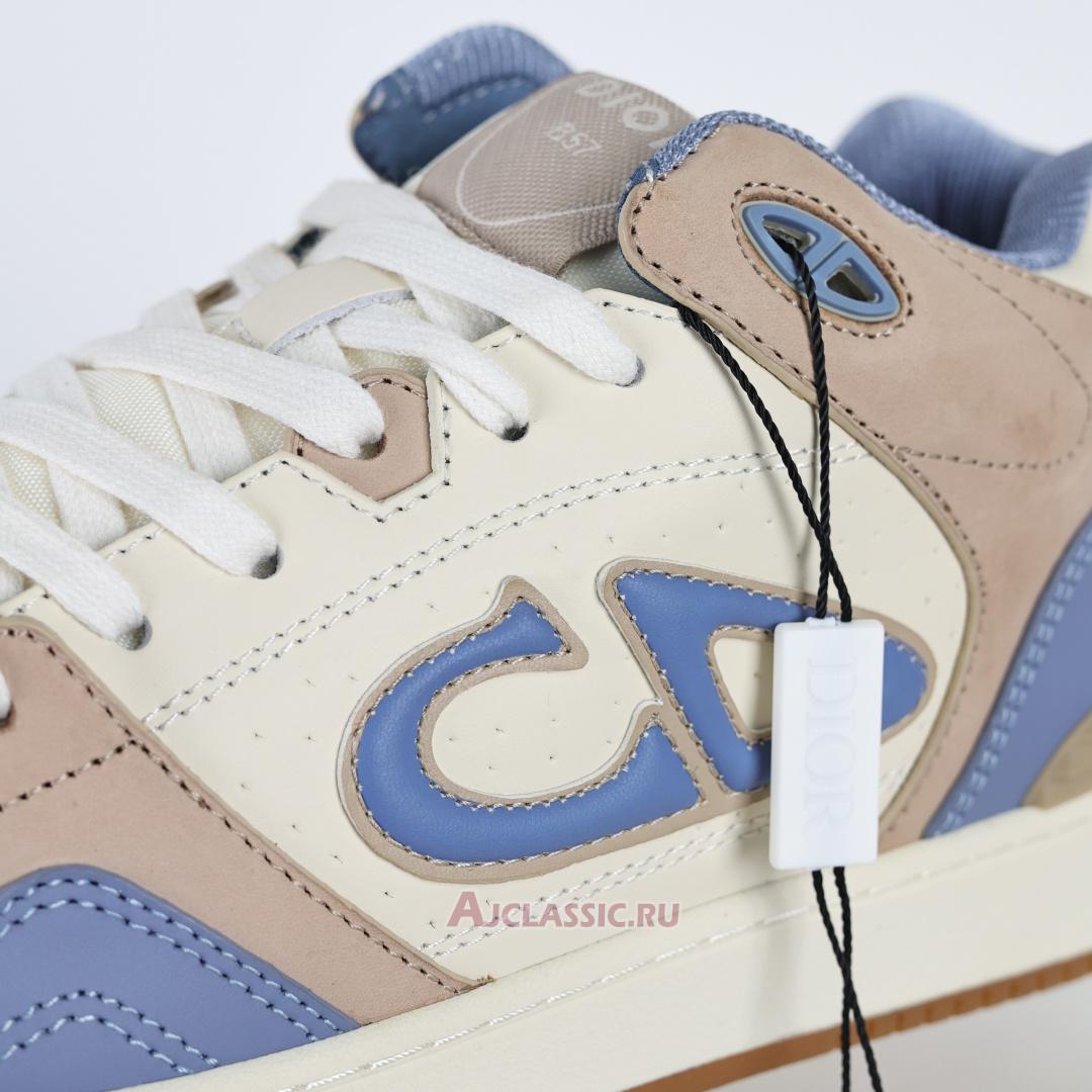 New Dior B57 Mid "Cream Blue" Sneaker 3SH141ZXT H554 Shoes