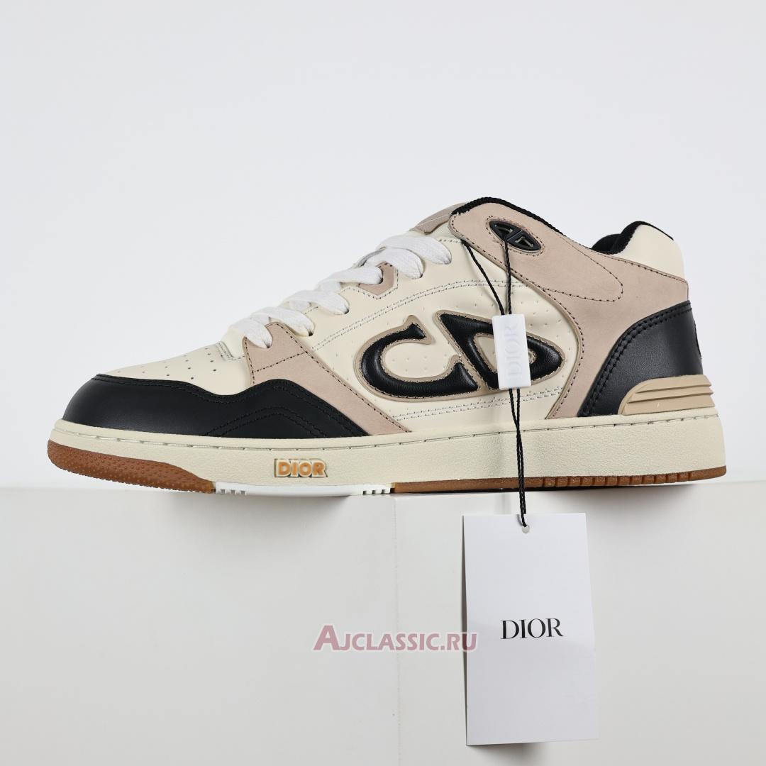 New Dior B57 Mid "Cream Black" Sneaker 3SH141ZXT H169 Shoes