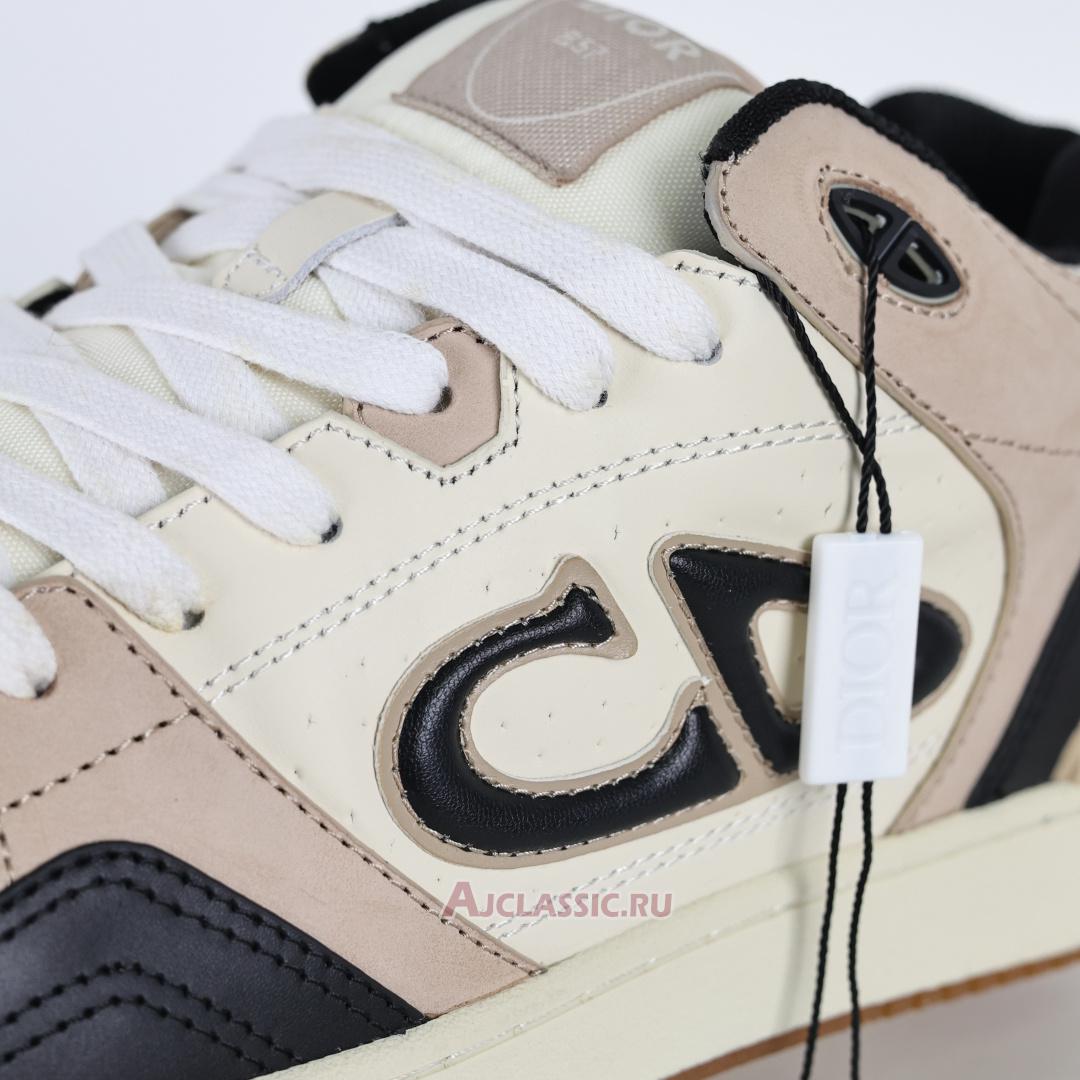 New Dior B57 Mid "Cream Black" Sneaker 3SH141ZXT H169 Shoes