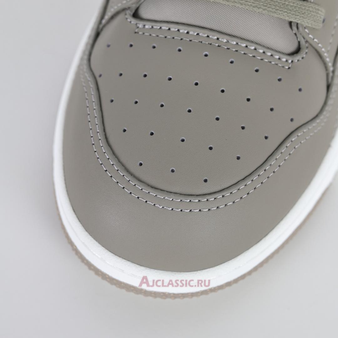 New Dior x Stone Island B57 Low "Gray Yellow Smooth Calfskin" Sneaker 3SN318ZDL_H822 Shoes