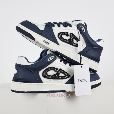 Buy Dior B57 Low Dior Oblique - Navy Blue Sneaker Blue 3SN318ZXU H553 Quality Reps Replicas Shoes