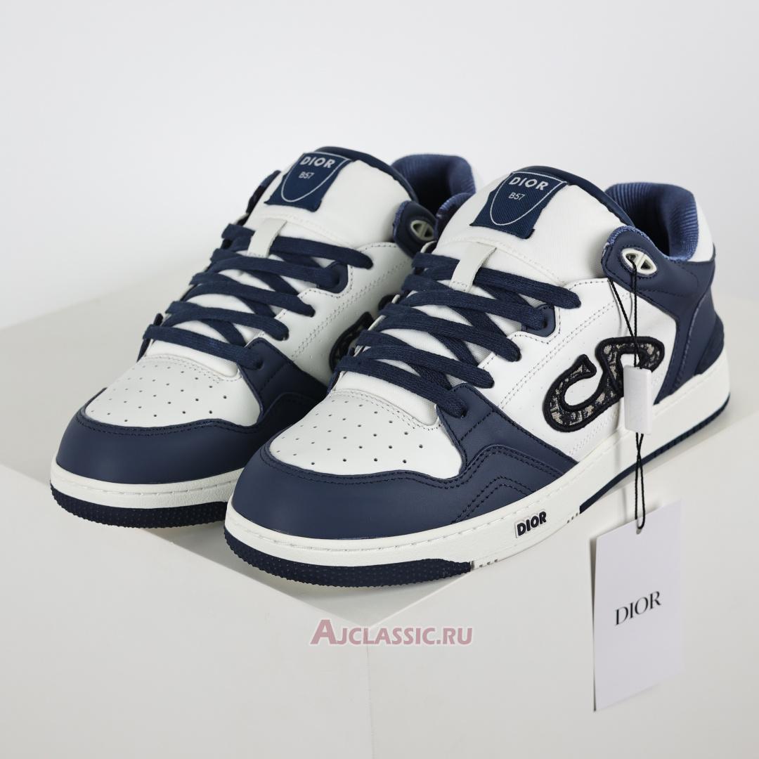 New Dior B57 Low "Dior Oblique - Navy Blue" Sneaker 3SN318ZXU H553 Shoes