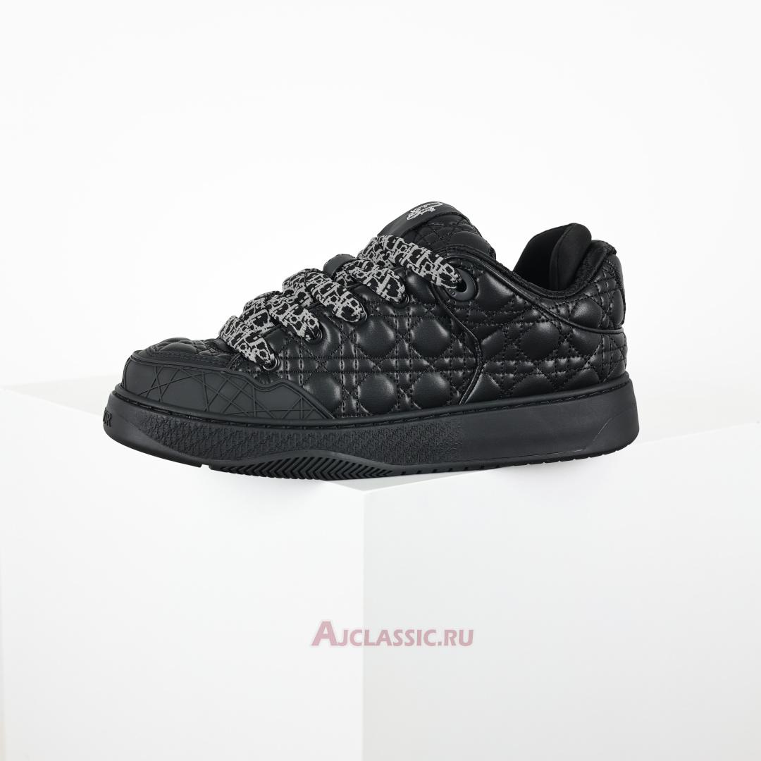 New Dior x ERL B9S Skater "Black Quilted Cannage Calfskin" Sneaker 3SN288ZTT_H900 Shoes