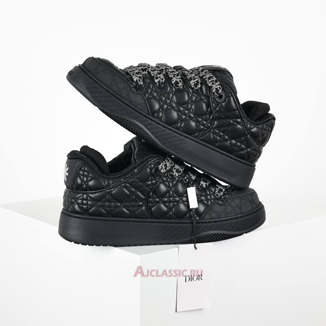 New Dior x ERL B9S Skater "Black Quilted Cannage Calfskin" Sneaker 3SN288ZTT_H900 Shoes