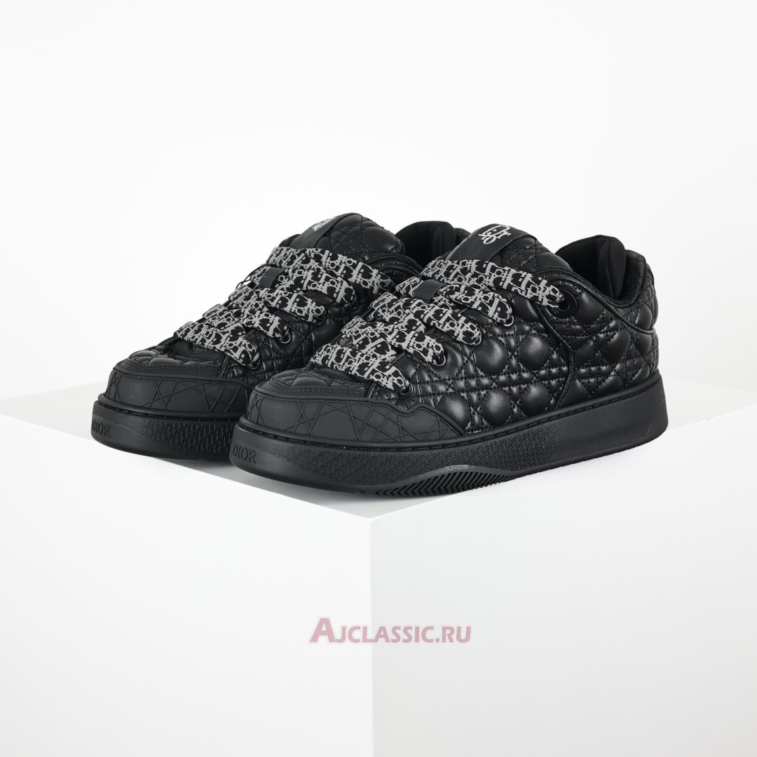 New Dior x ERL B9S Skater "Black Quilted Cannage Calfskin" Sneaker 3SN288ZTT_H900 Shoes