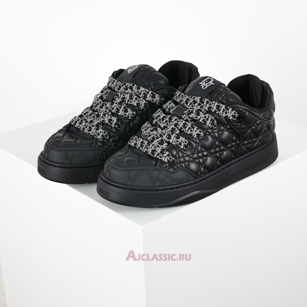 New Dior x ERL B9S Skater "Black Quilted Cannage Calfskin" Sneaker 3SN288ZTT_H900 Shoes