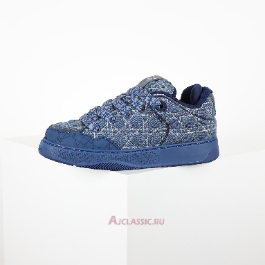 Buy Dior B9s Skater Blue Kumo Cannage Denim Sneaker Blue 3SN288ZAW_H565 Quality Reps Replicas Shoes
