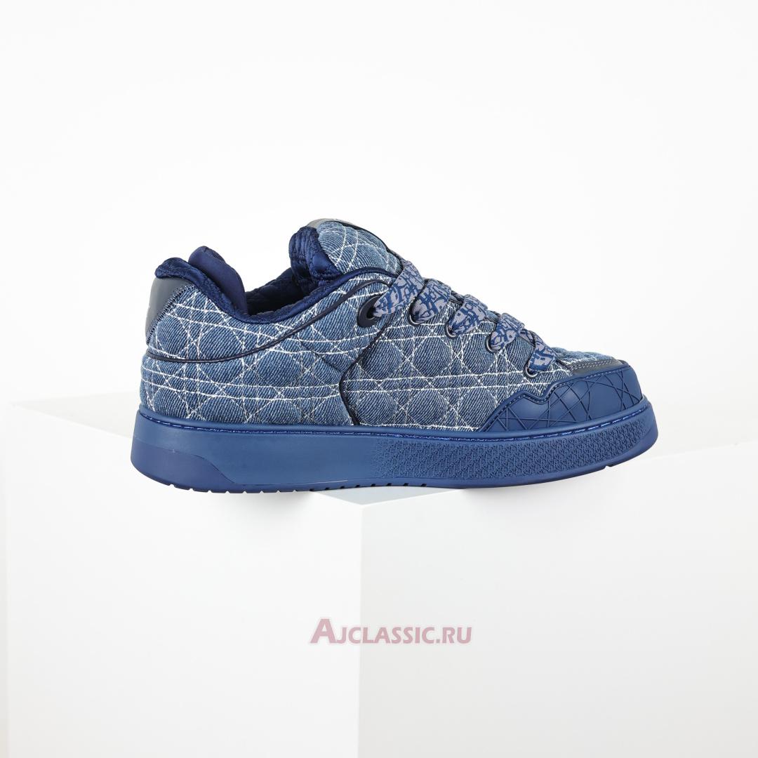 New Dior B9s Skater "Blue Kumo Cannage Denim" Sneaker 3SN288ZAW_H565 Shoes
